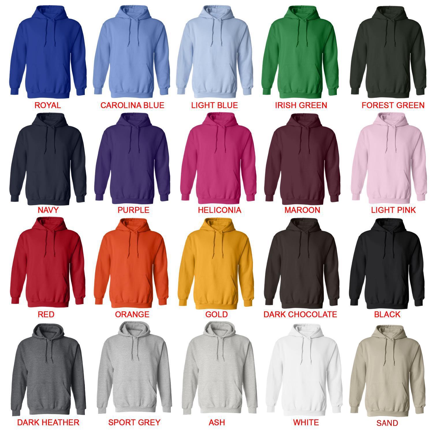 hoodie color chart - Lookism Store