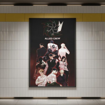 Allied Crew Clan Lookism Wall Art