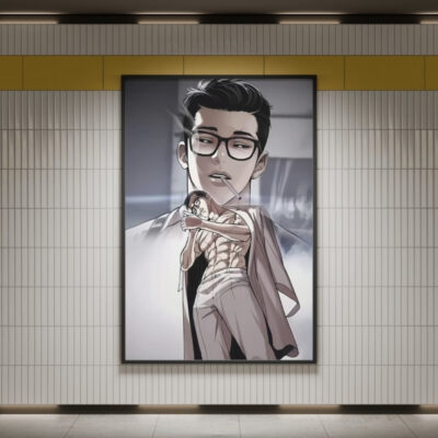 Jonggun Park Jong Geon Lookism Wall Art