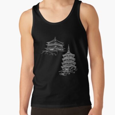 Retro Lookism Architectural Tank Top
