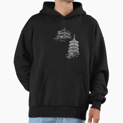 Retro Lookism Architectural Hoodie