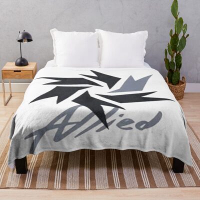 Lookism Allied Logo Throw Blanket
