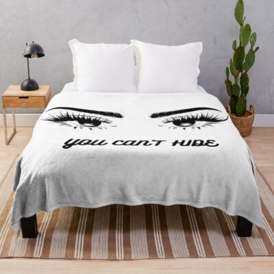 Lookism You Can't Hide Eyes Throw Blanket