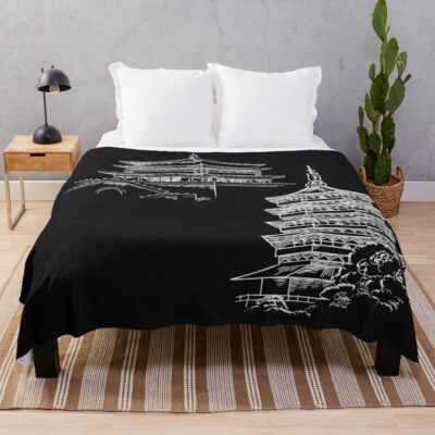 Lookism Yamazaki Building Throw Blanket