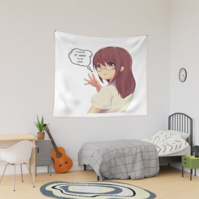 Funny Otaku Quote Anime Tapestry