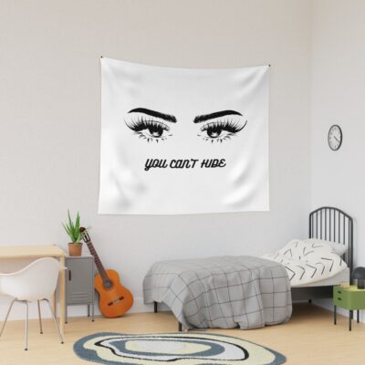 Lookism You Can't Hide Eyes Tapestry