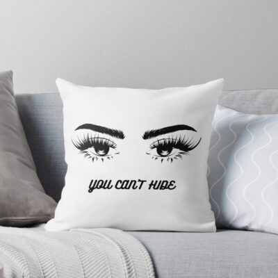 Lookism You Can't Hide Eyes Throw Pillow
